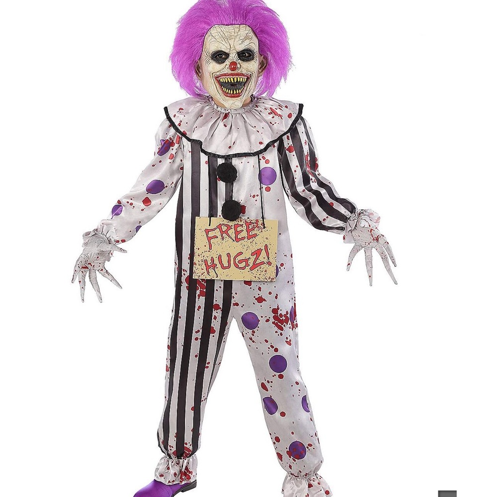 Spirit Halloween Hugz The Clown Size Medium
